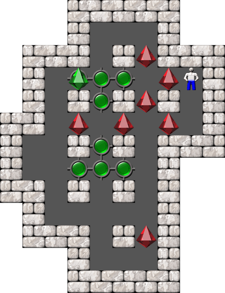 Sokoban Kevin 17 level 76